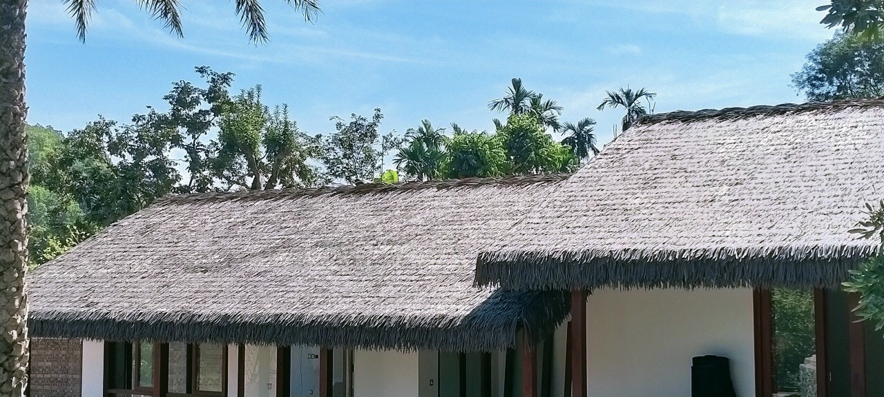 Biệt phủ mái lá vạn người mê tại Thạch Thất - Hà Nội